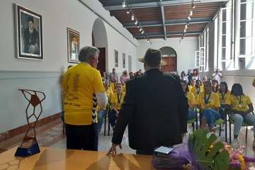 Recepción al Rocasa Gran Canaria por la ULPGC y firma de un convenio de colaboración/TA.